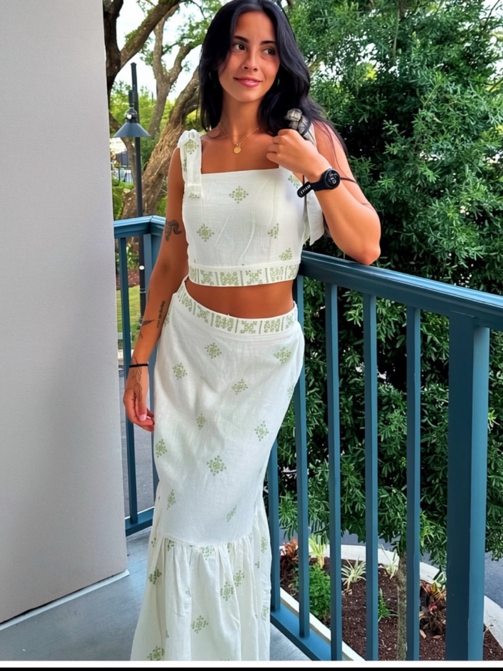 NWT (SET ) HOUSE  OF HARLOW SKIRT+TOP SET SIZE S 
🚨NO DISCOUNT ON THIS SET